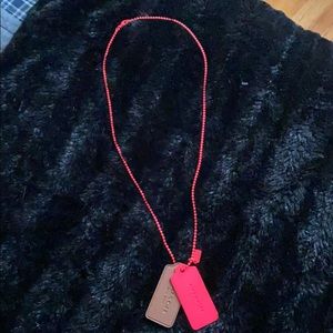 COACH NEON NECKLACE